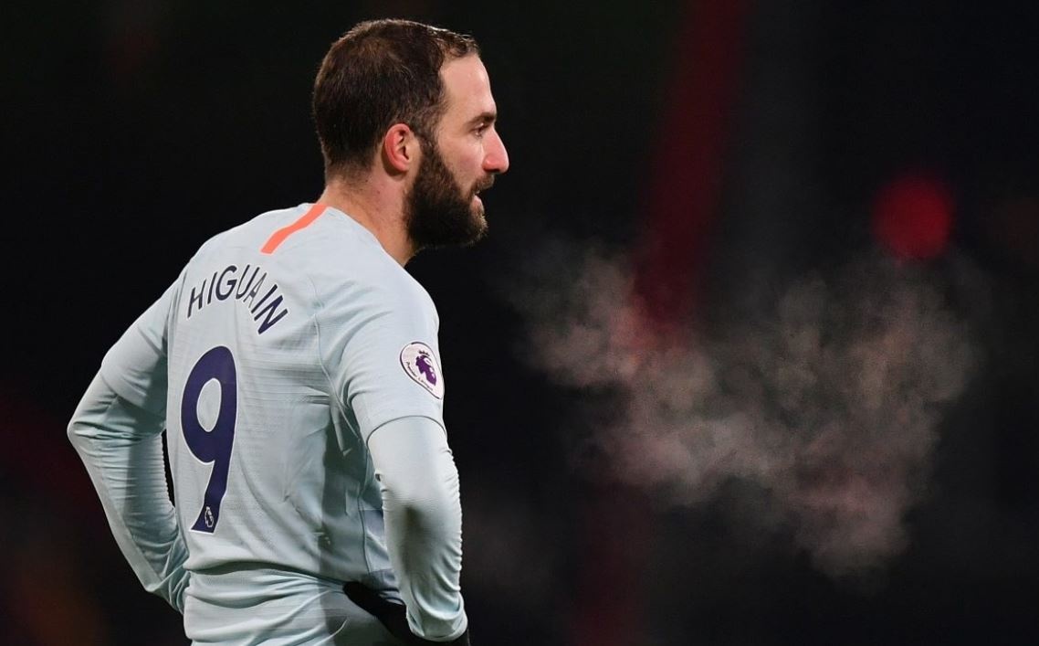 Chelsea thua 0-4 trong ngay ra mat cua Higuain tai Ngoai hang Anh hinh anh