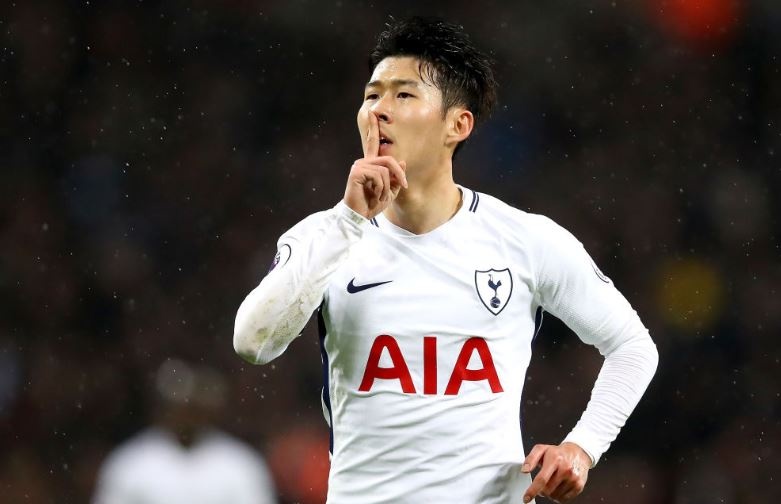 Son Heung-min ghi ban giup Tottenham vuot Man City tren bang xep hang hinh anh