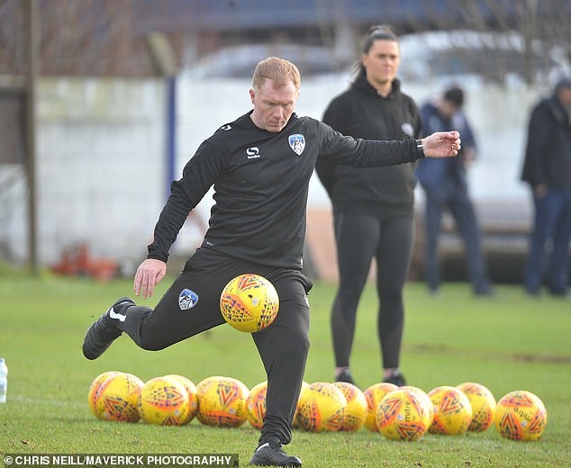 Scholes làm HLV ảnh 1 Scholes lam HLV anh 1