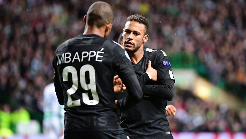 Bat chap chan thuong, Neymar nhay an mung ban thang cua Mbappe hinh anh