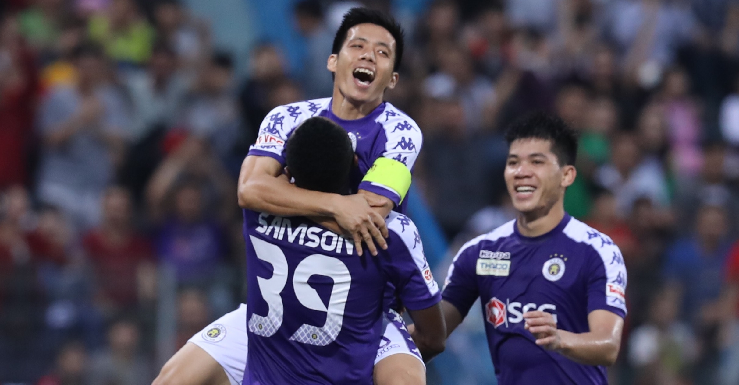 Hoang Vu Samson toa sang giup CLB Ha Noi gianh sieu cup quoc gia hinh anh