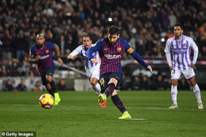 Messi ghi 30 ban trong 11 mua lien tiep anh 1