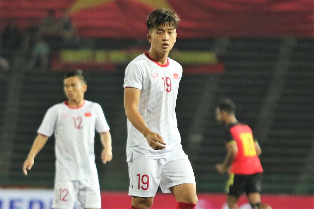 Danh Trung xuc dong sau ban mo ty so vao luoi U22 Timor Leste hinh anh