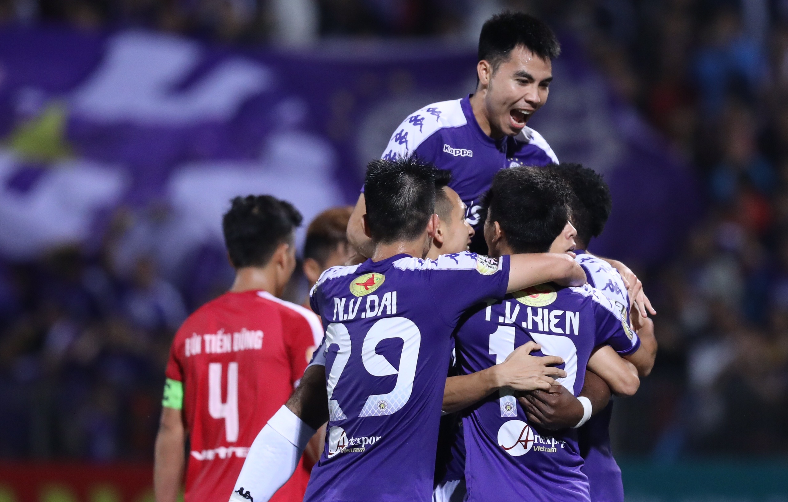 truc tiep Ha Noi vs Viettel anh 1