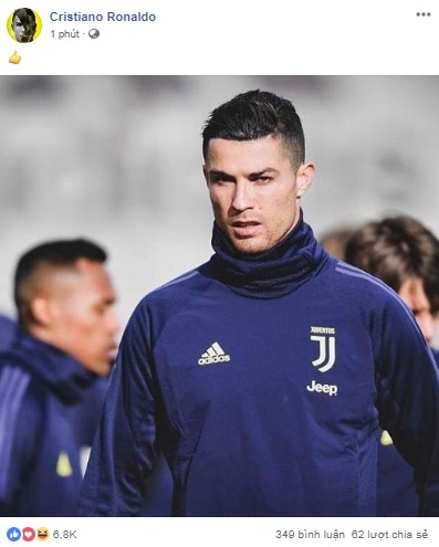 Ronaldo đăng ảnh ẩn ý sau khi Zidane trở lại Real ảnh 1 Ronaldo dang anh an y sau khi Zidane tro lai Real anh 1