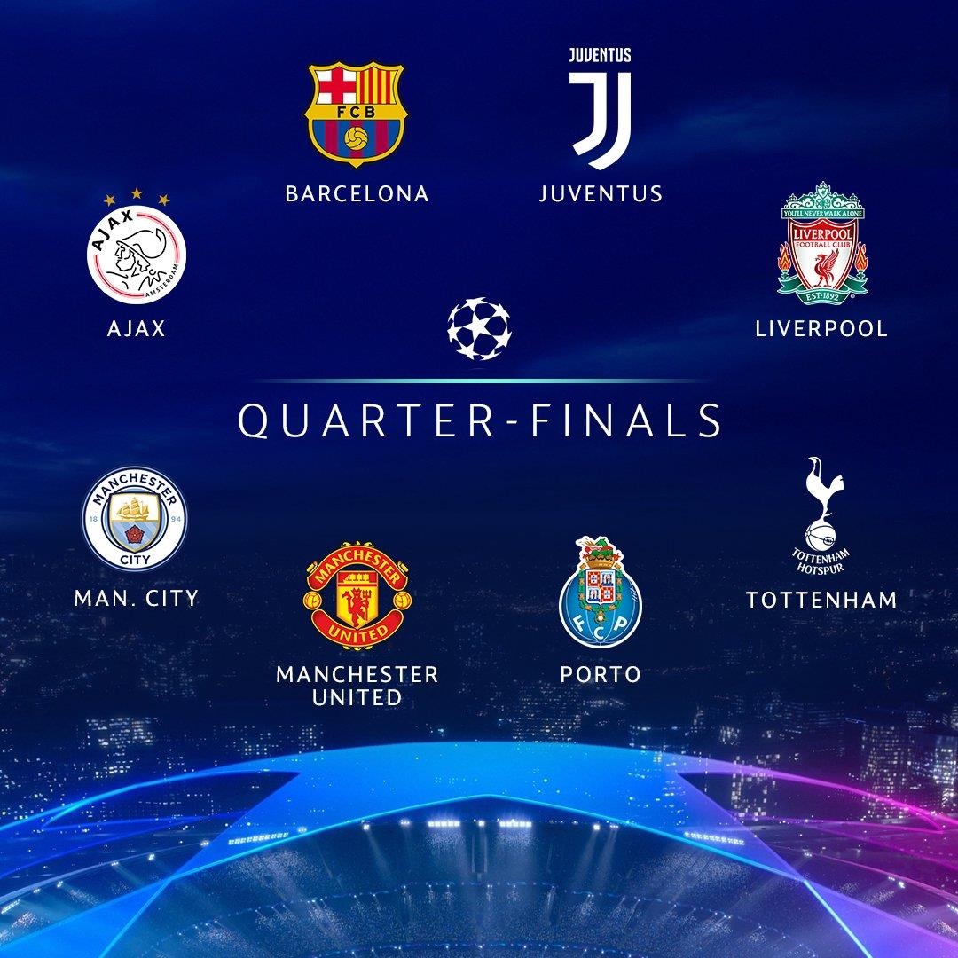 lộ kết quả bốc thăm tứ kết Champions League ảnh 2 lo ket qua boc tham tu ket Champions League anh 2