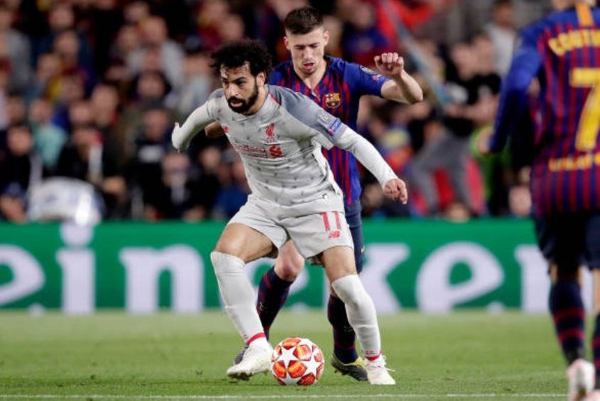 Barca vs Liverpool,  Messi,  Salah anh 1