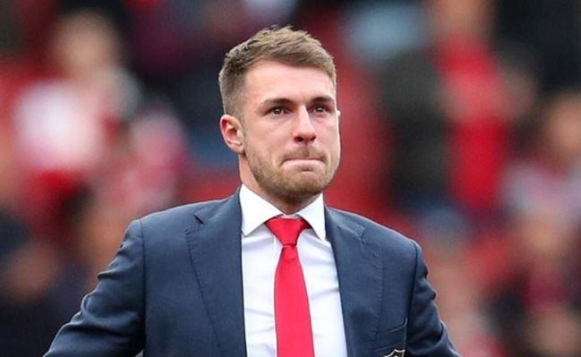 Ramsey bat khoc trong ngay chia tay san Emirates hinh anh