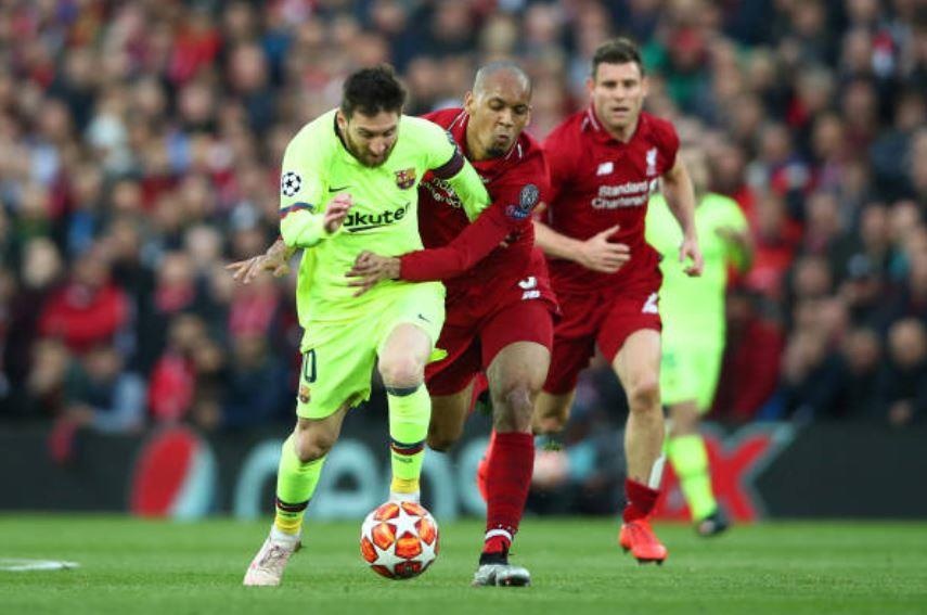 Messi oa khoc sau tran thua Liverpool anh 1