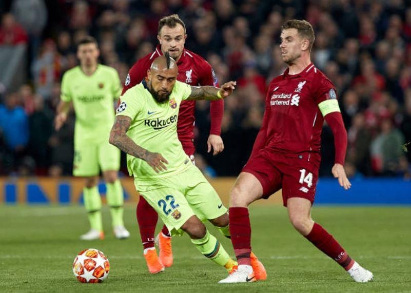 Cham diem Liverpool 4-0 Barca anh 8