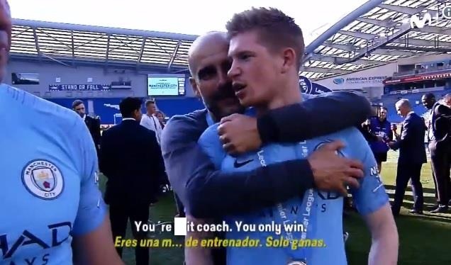 De Bruyne mắng Pep Guardiola ảnh 1 De Bruyne mang Pep Guardiola anh 1