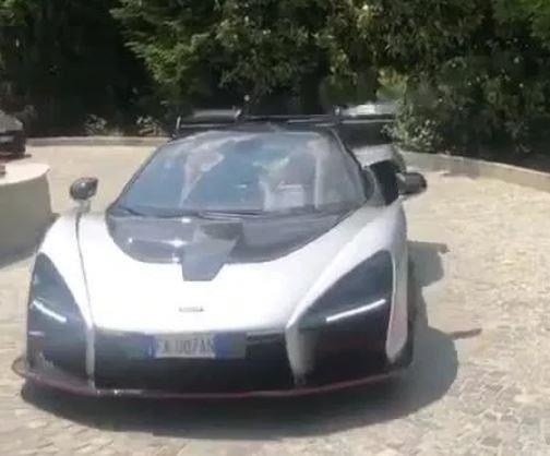 Ronaldo khoe sieu xe anh 1