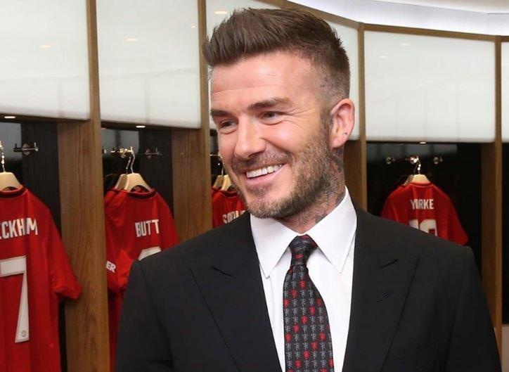 Beckham cung dan huyen thoai MU tai hien ky uc cu an ba lich su hinh anh