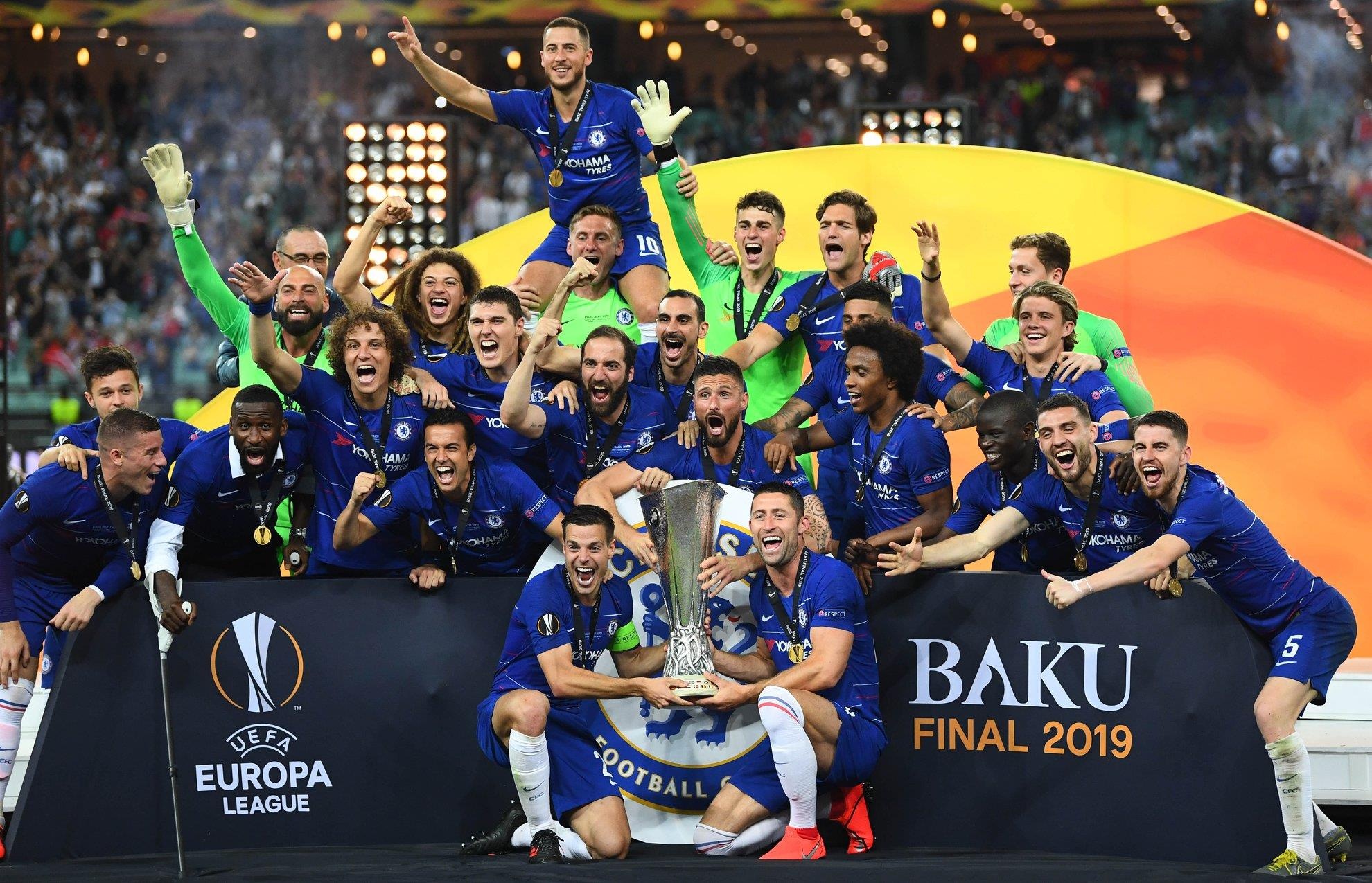 Chelsea vo dich Europa League anh 1