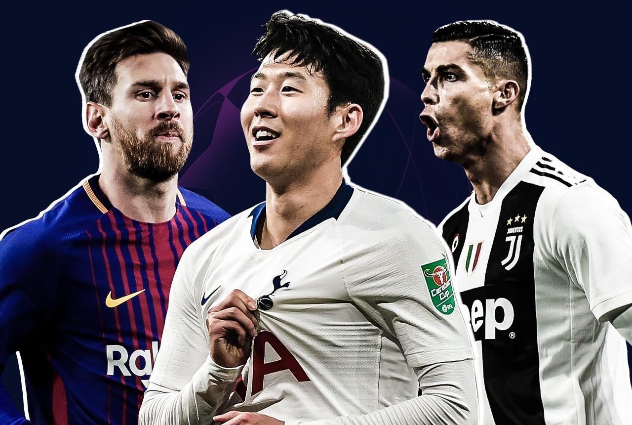 Son Heung-min sanh vai Ronaldo o doi hinh tieu bieu Champions League hinh anh