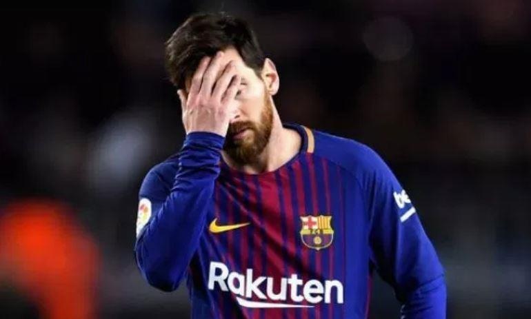 Messi dau kho khi con trai nhac ve tran thua Liverpool hinh anh