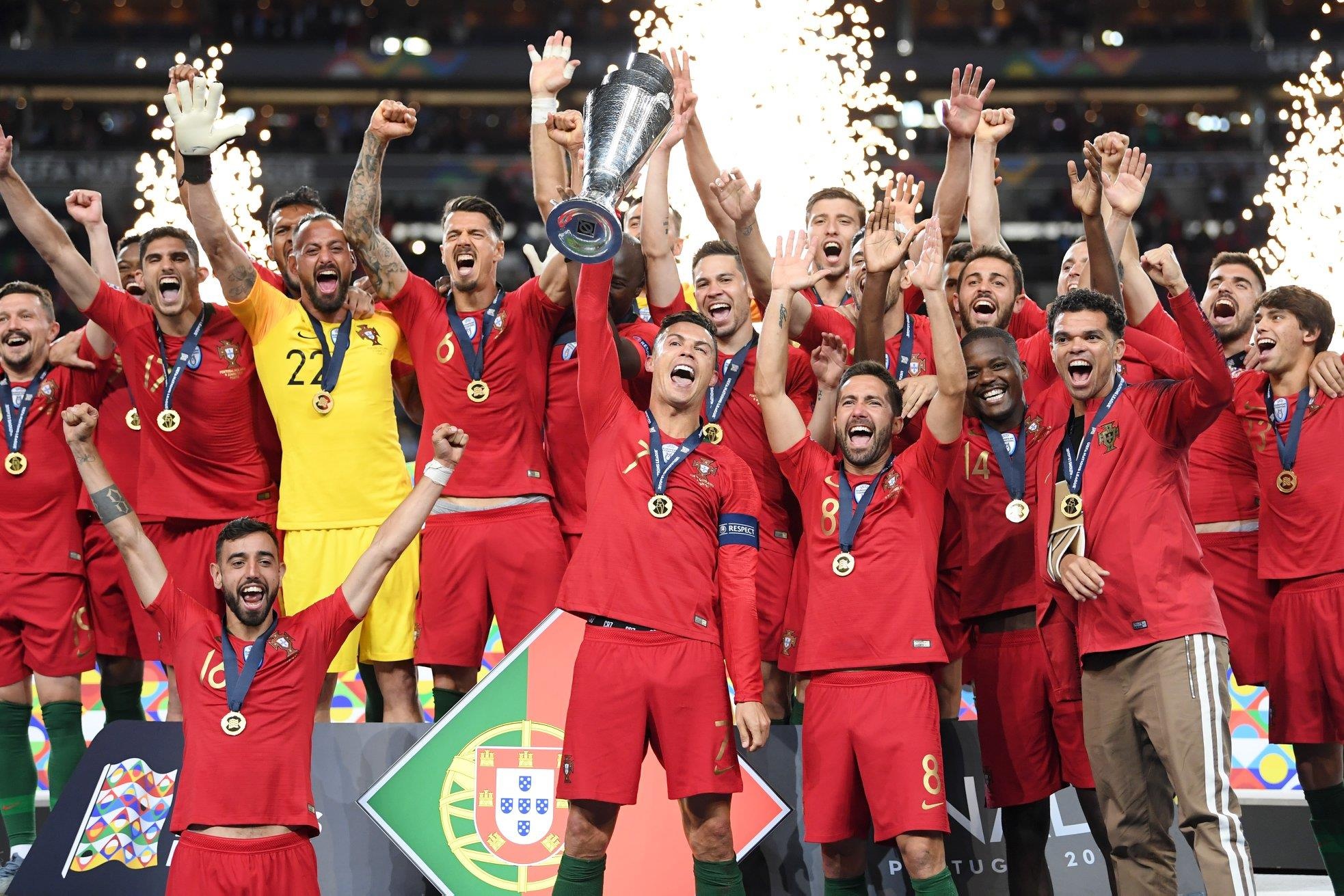 Ronaldo vô địch Nations League ảnh 2 Ronaldo vo dich Nations League anh 2