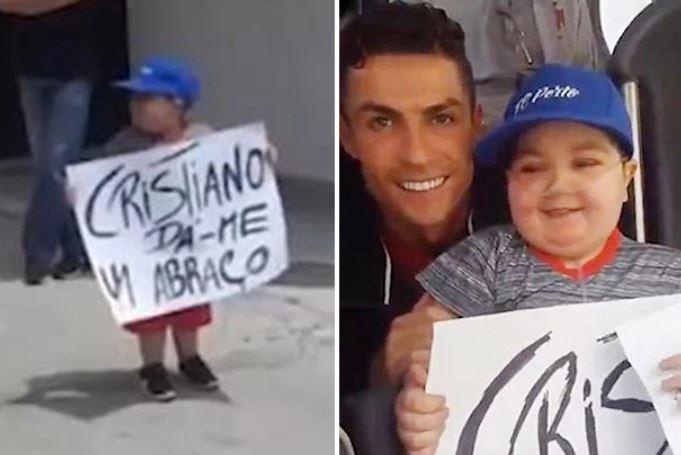 Ronaldo dung xe buyt Bo Dao Nha anh 1