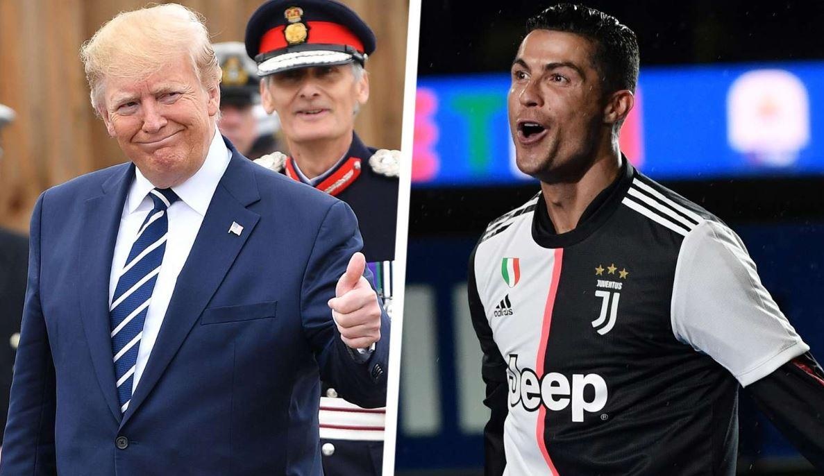 Tổng thống Trump lấy Ronaldo làm ví dụ ảnh 1 Tong thong Trump lay Ronaldo lam vi du anh 1