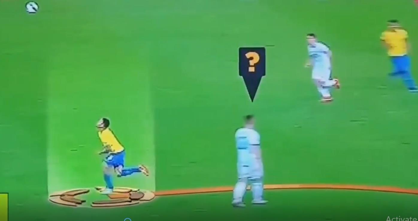 cầu thủ Argentina đứng yên nhìn Brazil phản công ảnh 1 cau thu Argentina dung yen nhin Brazil phan cong anh 1