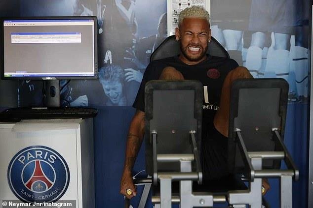 Neymar trở lại PSG ảnh 1 Neymar tro lai PSG anh 1