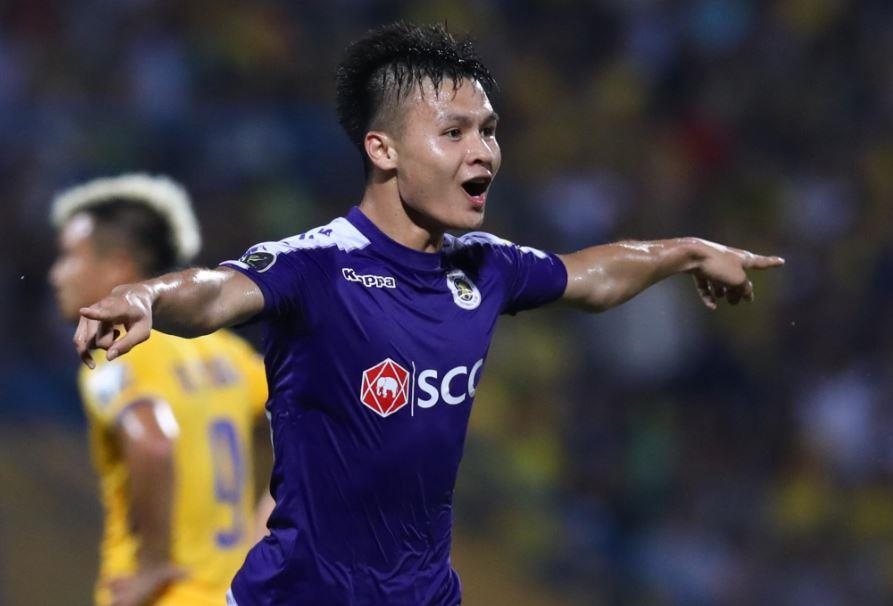 Quang Hai ghi ban, kien tao trong tran thang dam cua CLB Ha Noi hinh anh