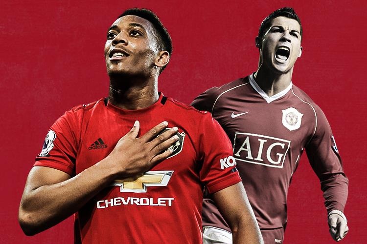 Ronaldo, Martial va nhung tien dao ngoai hay nhat lich su MU hinh anh