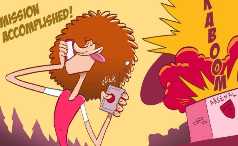 Hi hoa Lampard cu Luiz lam gian diep de pha Arsenal hinh anh