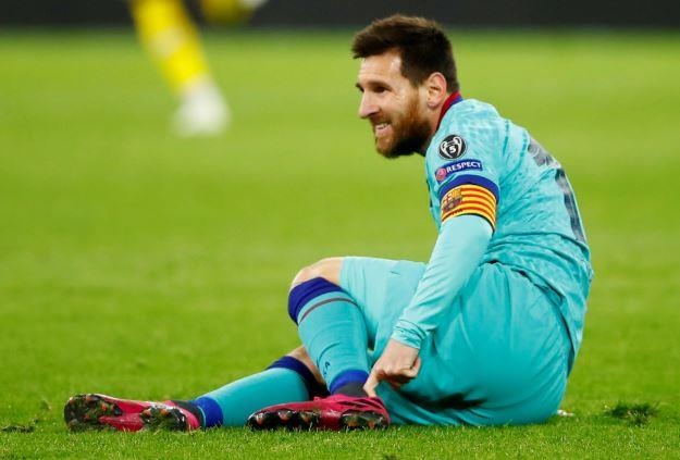 Messi nhat nhoa trong ngay Barca gap kho truoc Dortmund hinh anh