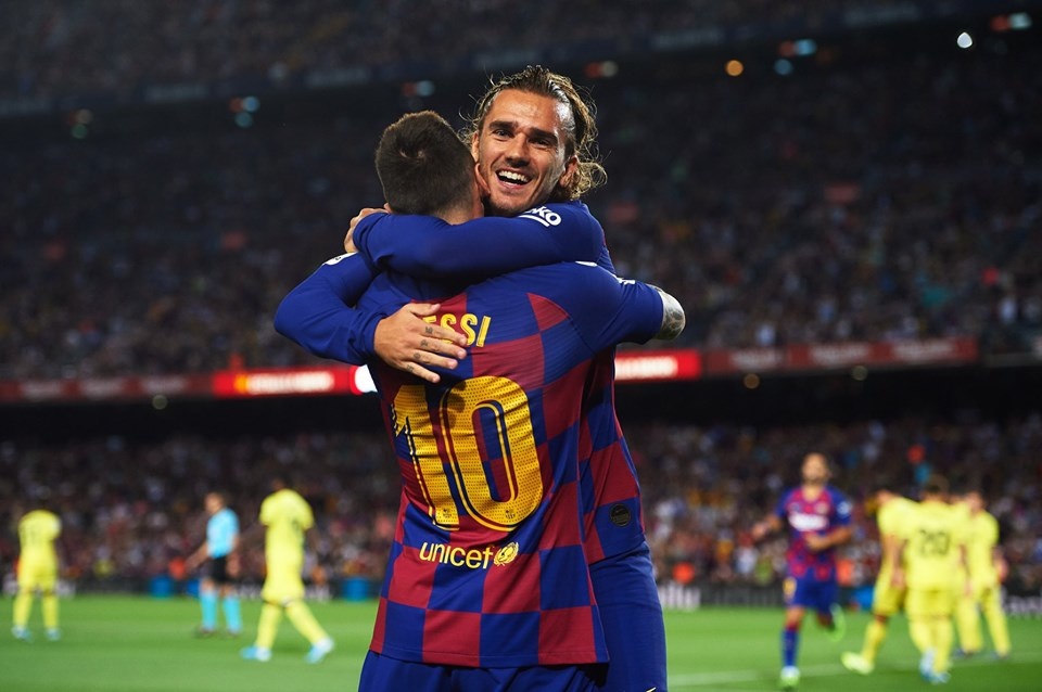 Messi,  Griezmann phối hợp ảnh 2 Messi,  Griezmann phoi hop anh 2