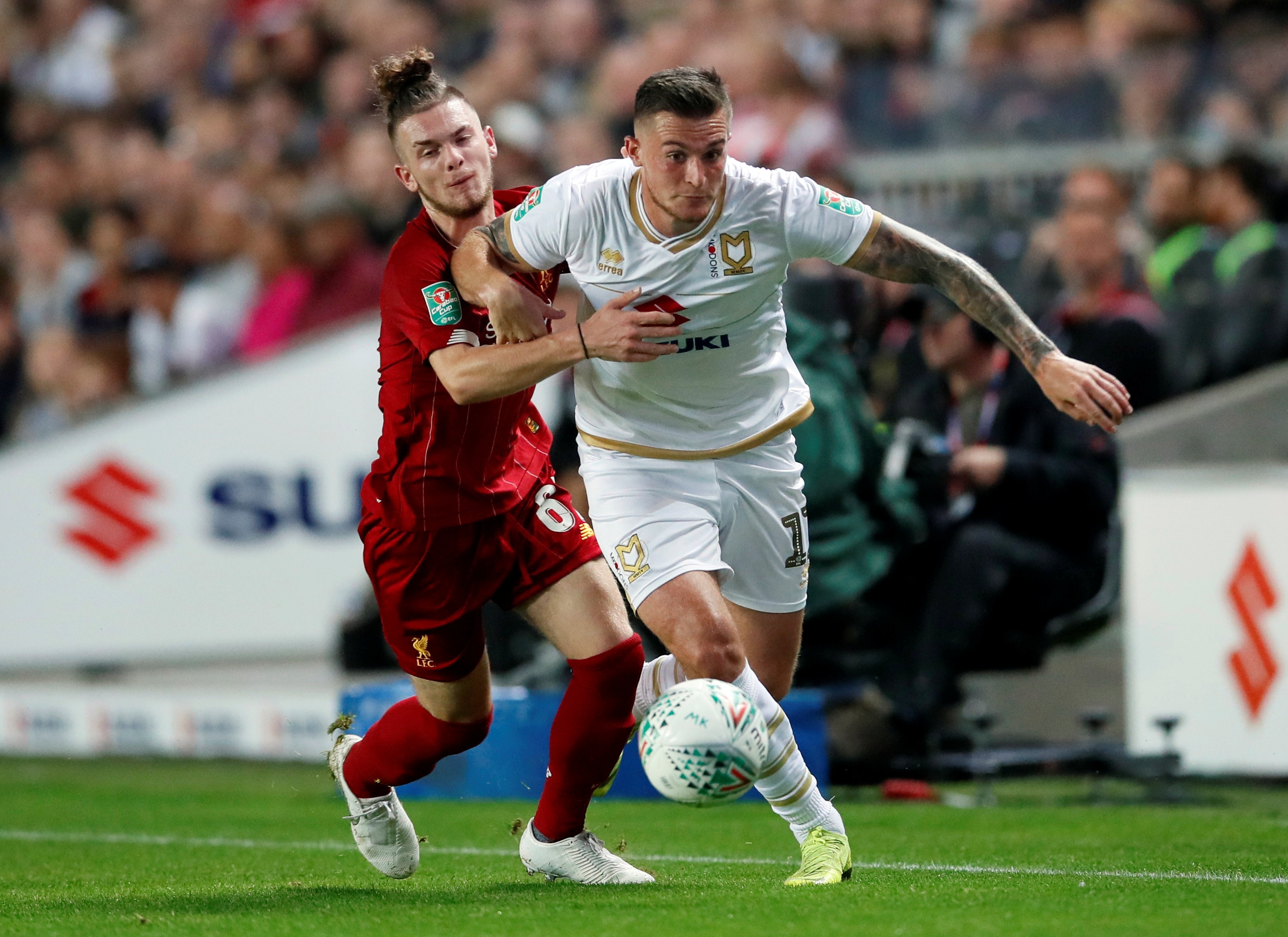 Liverpool gap Arsenal o League Cup anh 1