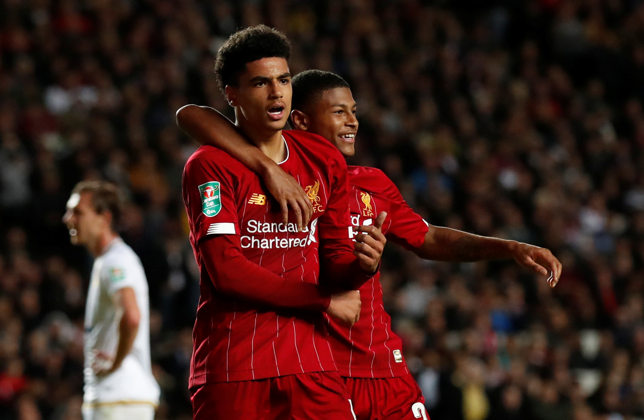 Liverpool gap Arsenal o League Cup anh 6