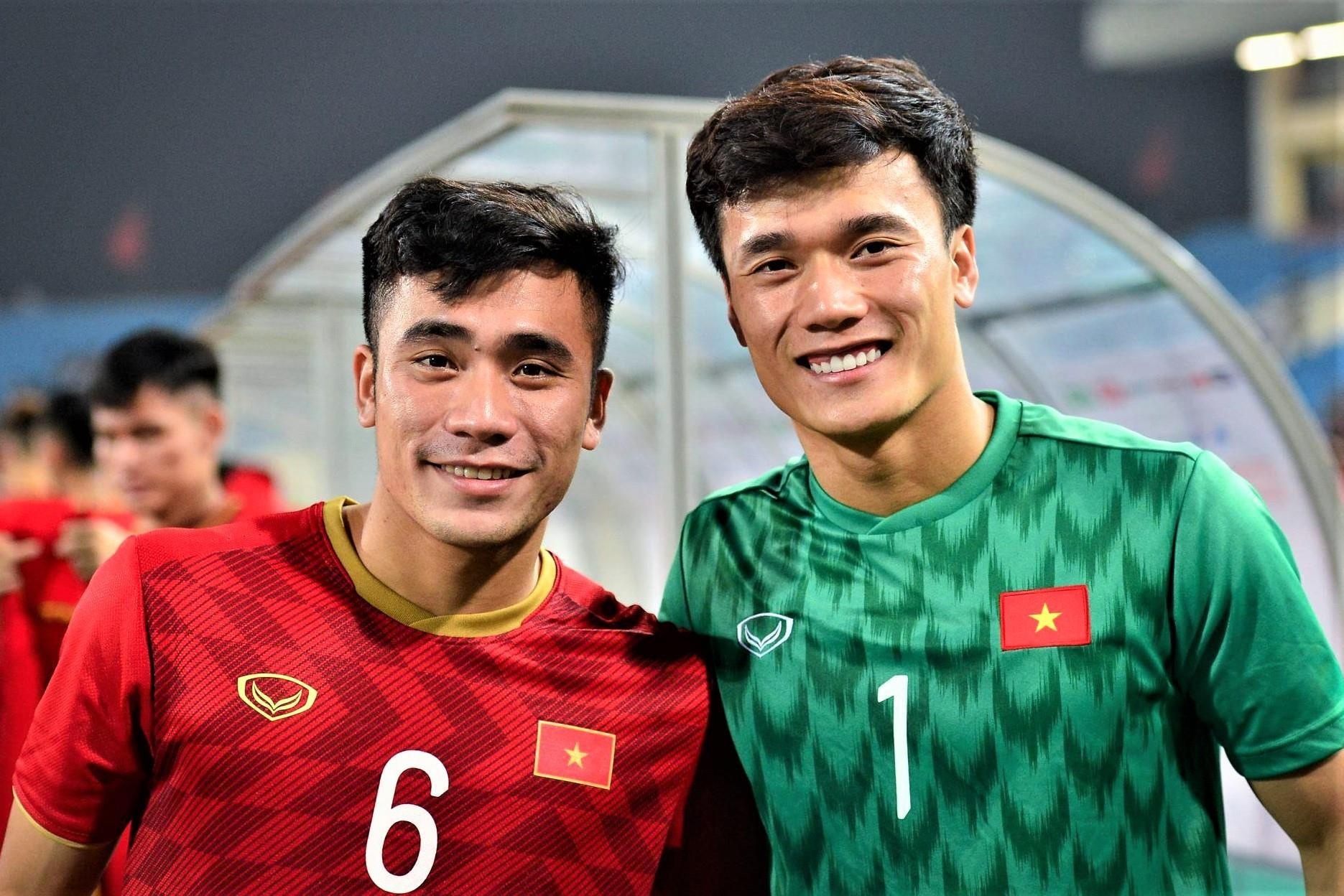 U22 Viet Nam cung bang Thai Lan o SEA Games 30 hinh anh