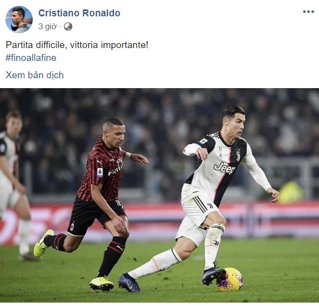 Ronaldo bi thay som anh 1