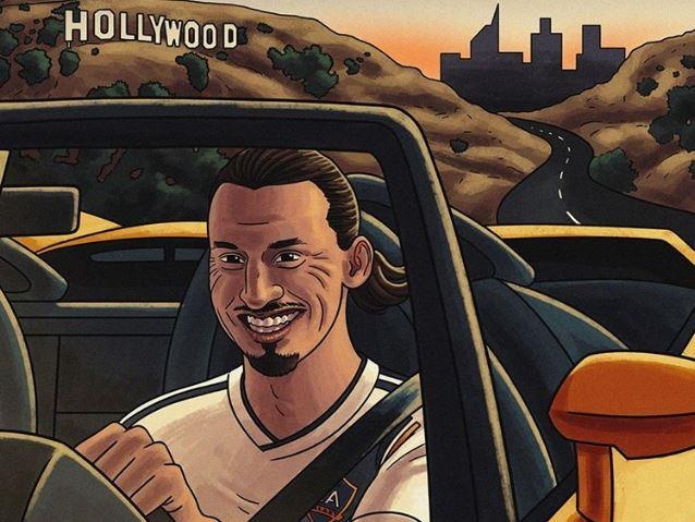 Ibra gui thong diep chia tay LA Galaxy hinh anh