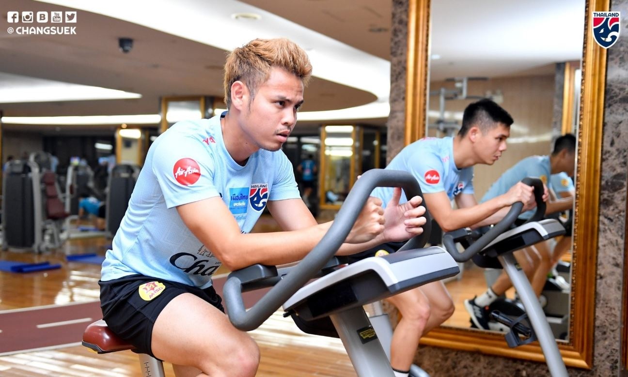 Tuyen Thai Lan tap o khach san anh 2