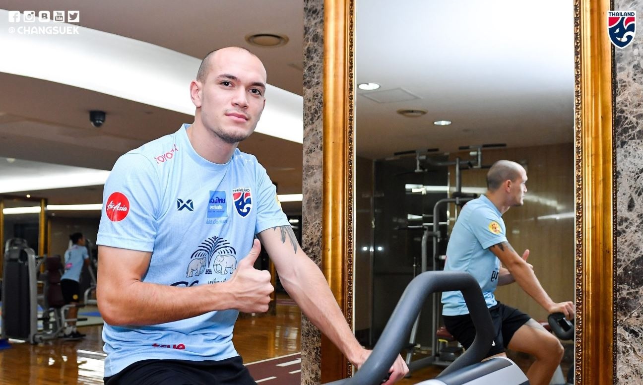 Tuyen Thai Lan tap o khach san anh 3