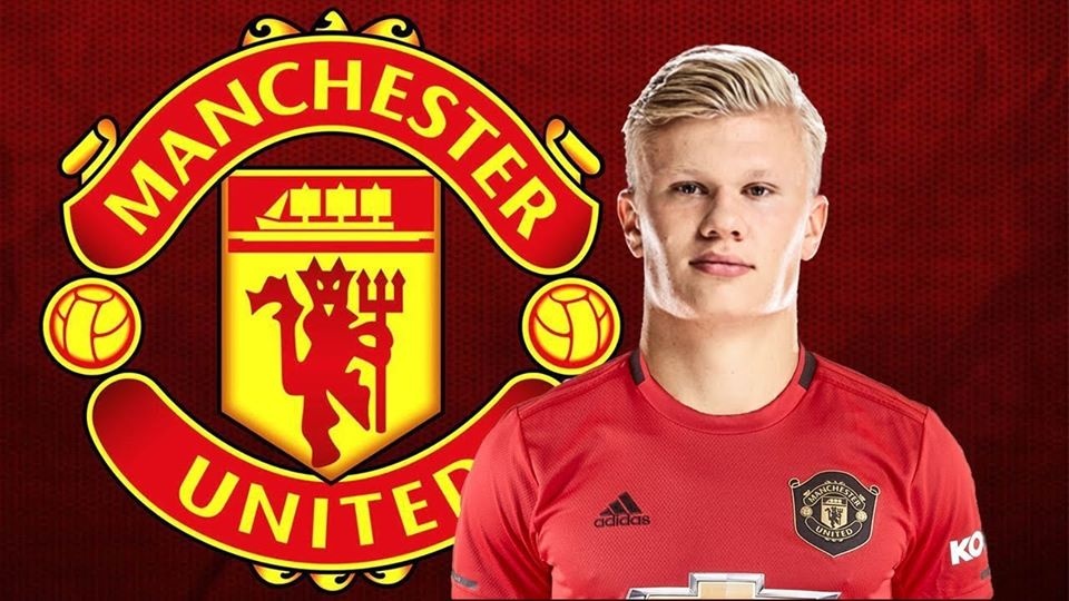 Erling Haaland len may bay sang Manchester hinh anh