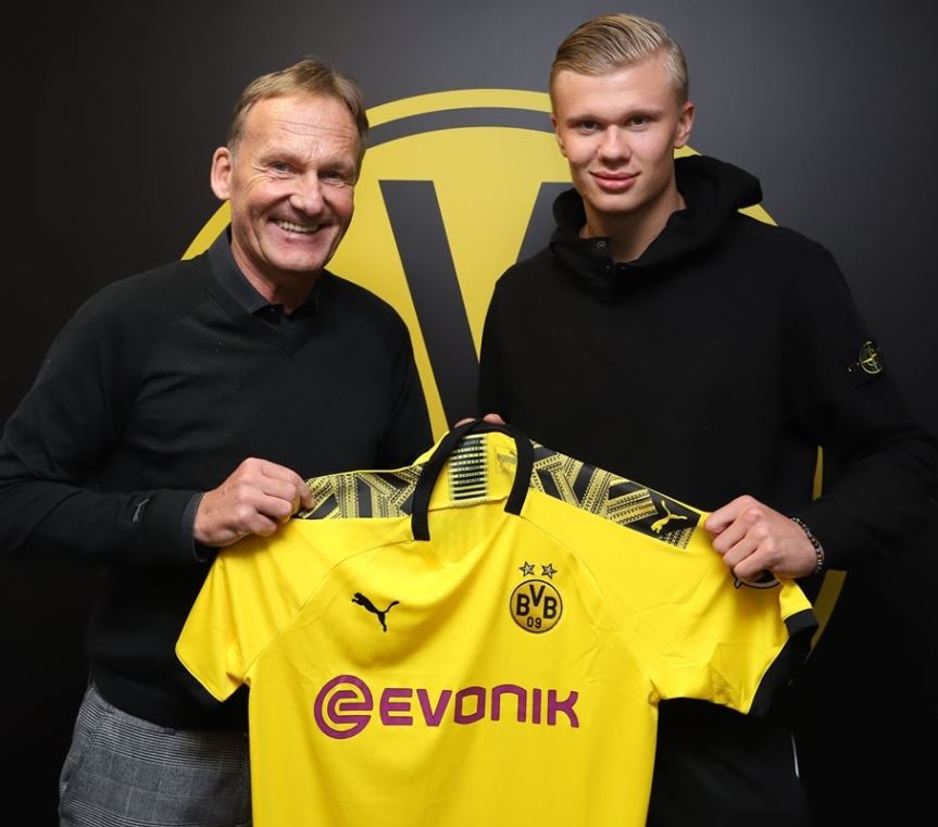 Erling Haaland gia nhap Dortmund anh 1