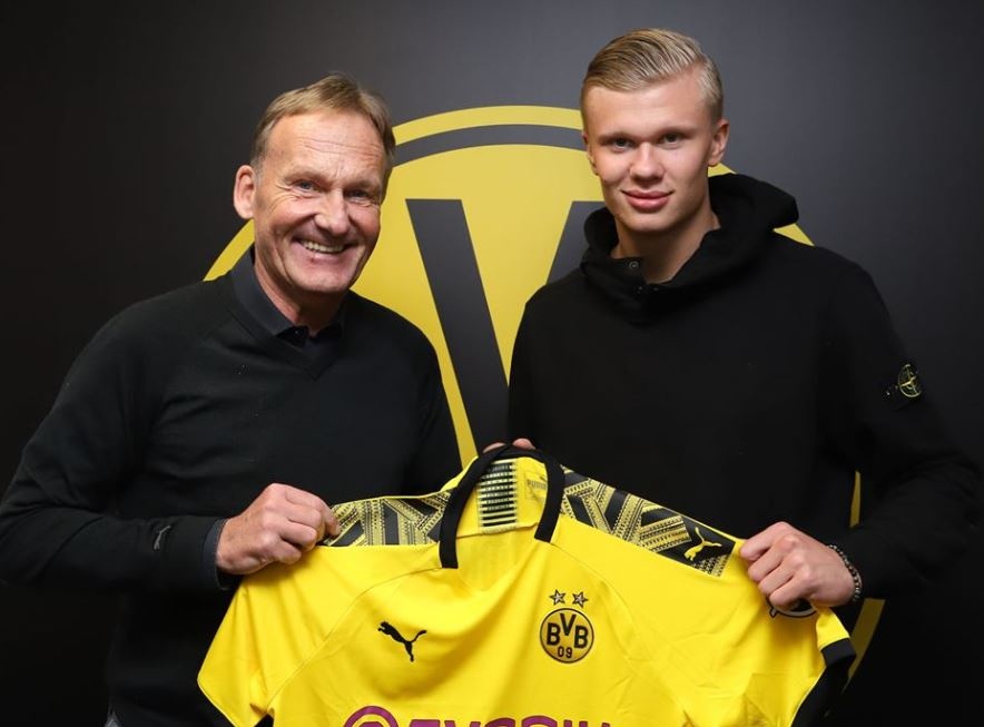 Erling Haaland gia nhap Dortmund hinh anh