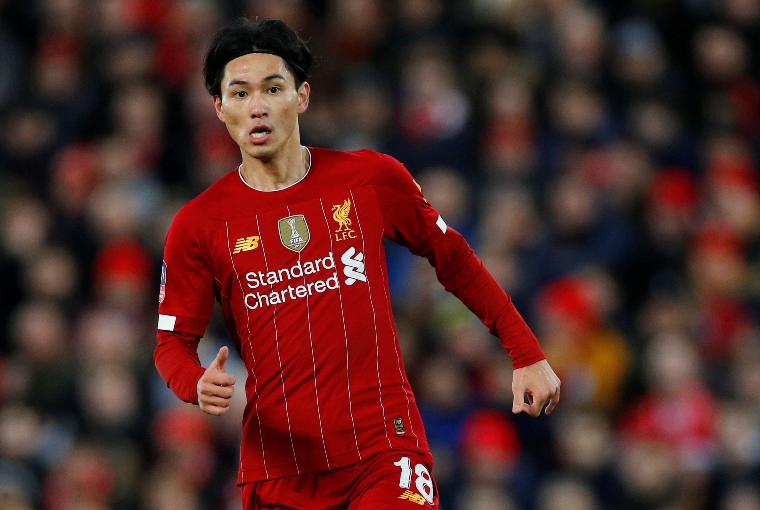 Liverpool vao vong 4 FA Cup trong ngay Minamino da chinh hinh anh