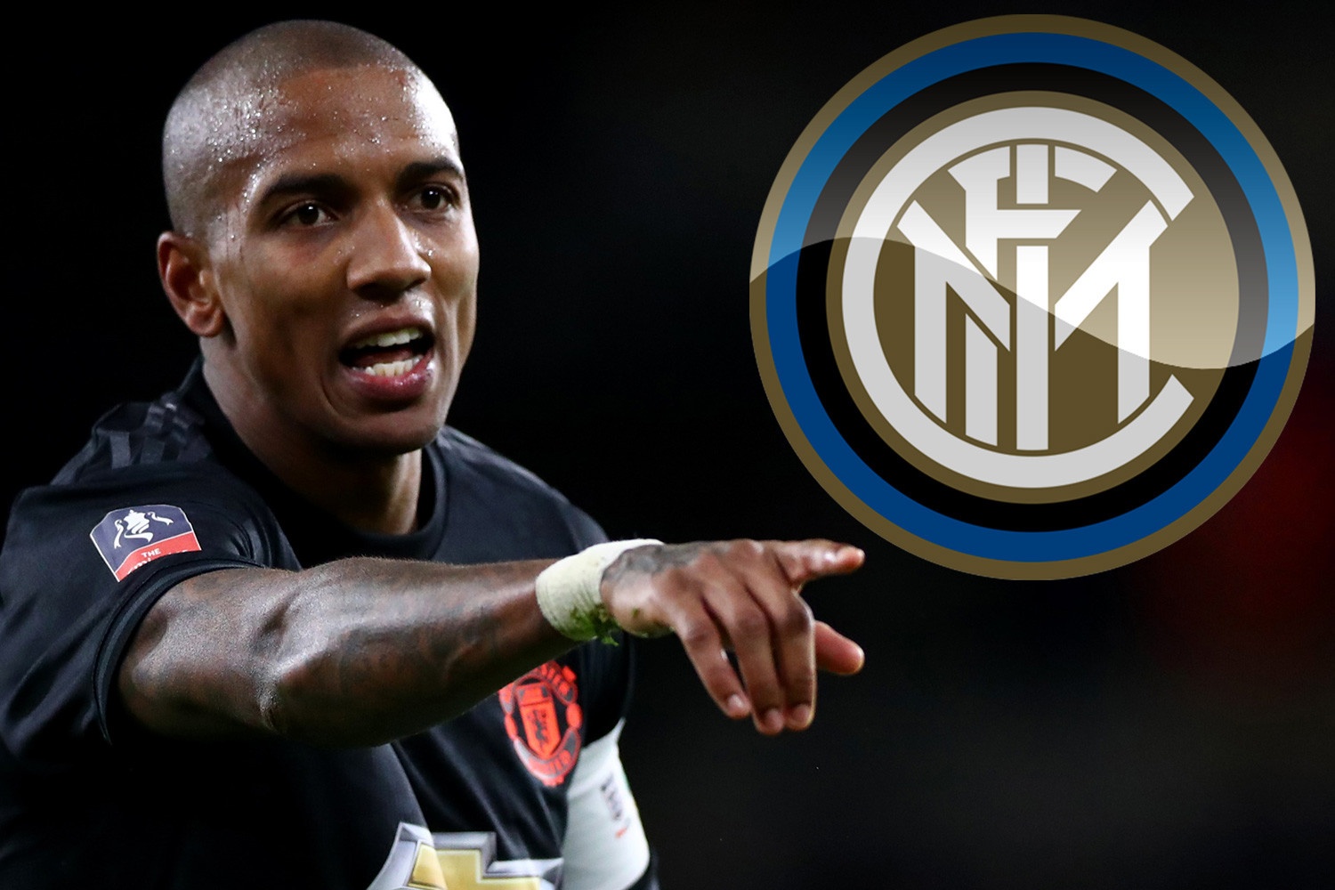 Ashley Young se den Inter trong mua he hinh anh