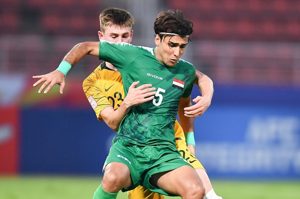 U23 Australia, Iraq chia diem trong tran hoa kich tinh hinh anh