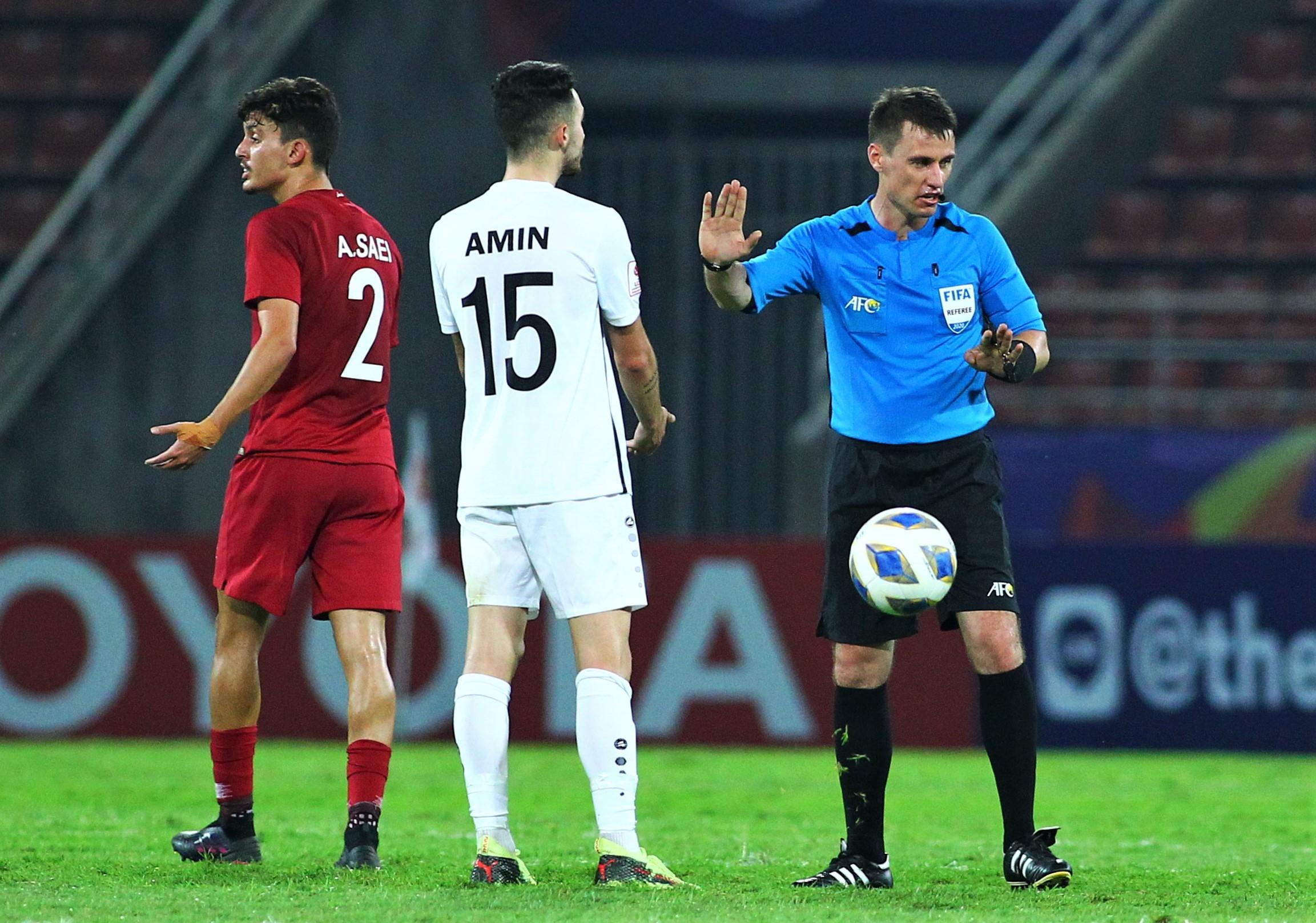 VAR,  U23 Qatar,  U23 chau A anh 6