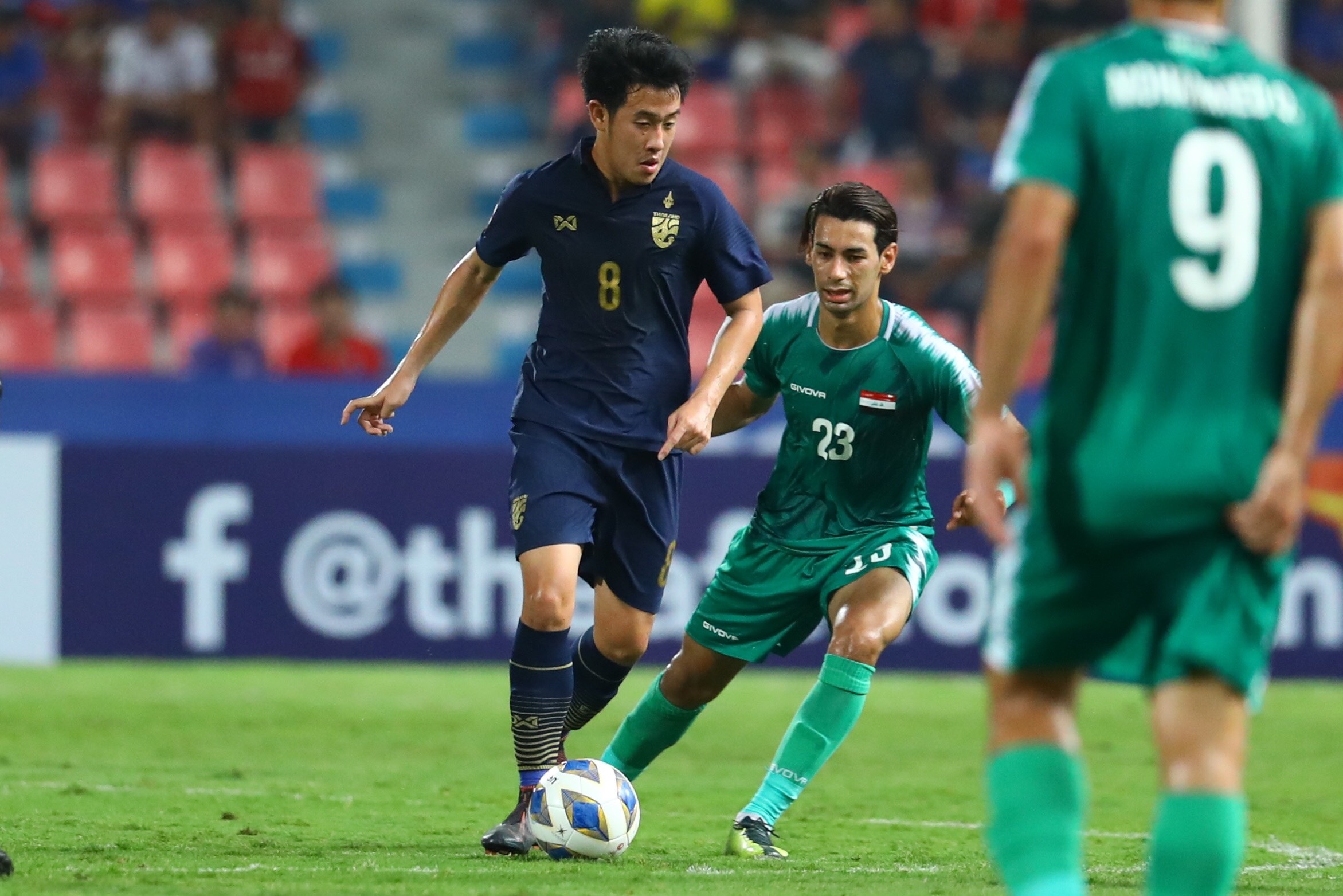 truc tiep U23 Thai Lan vs Iraq anh 1