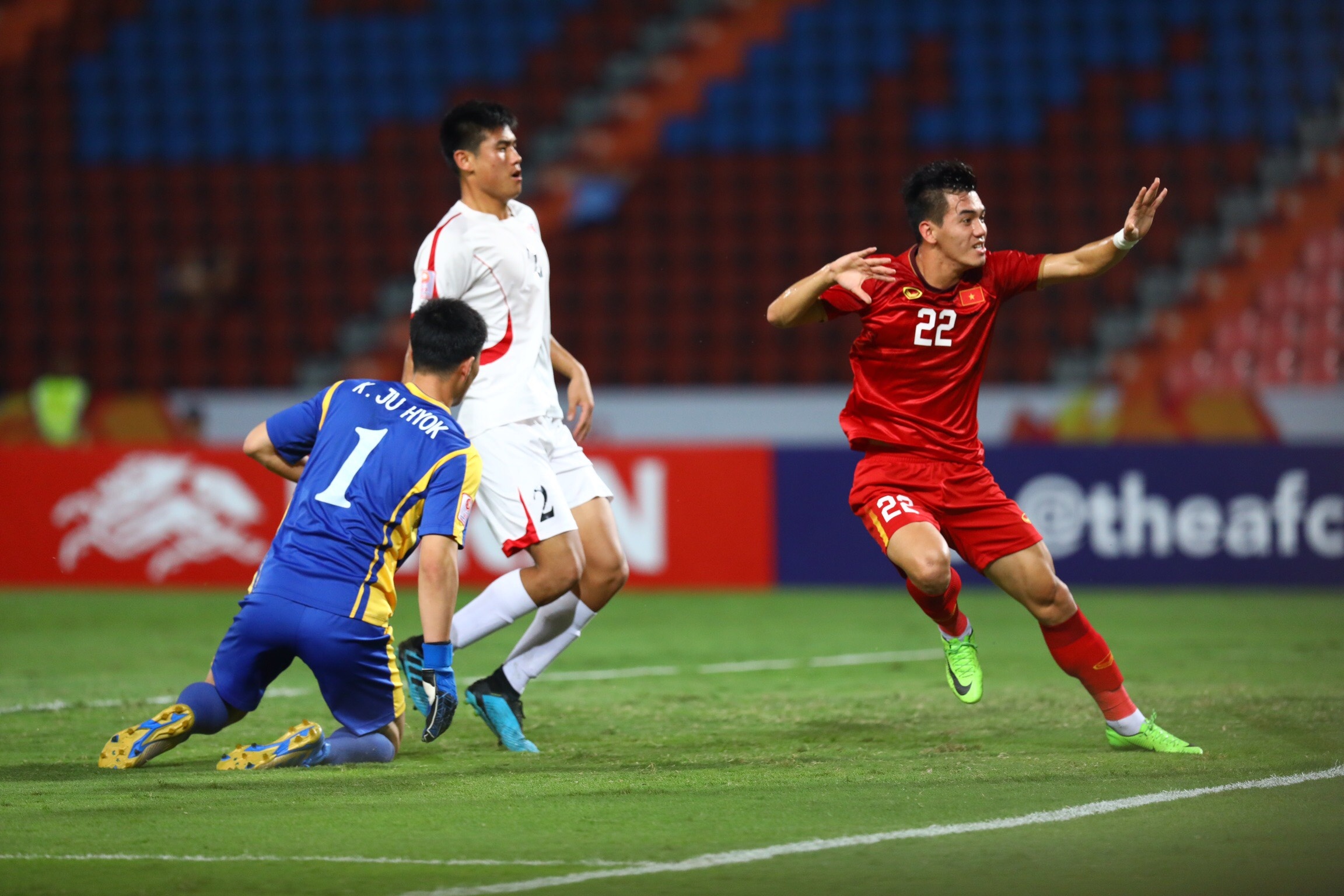 truc tiep U23 Viet Nam vs Trieu Tien anh 1