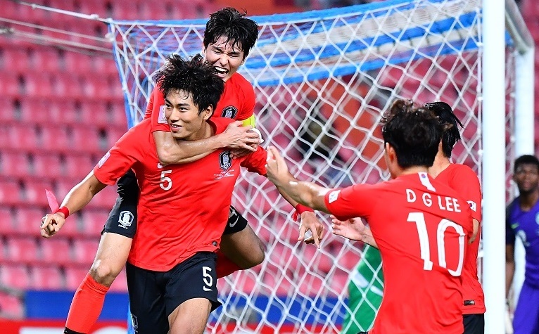 Ha Saudi Arabia, U23 Han Quoc lan dau vo dich chau A hinh anh