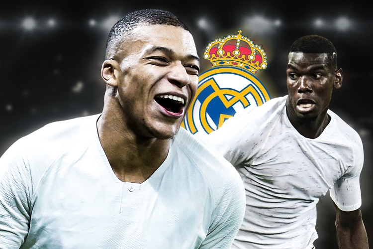 Real Madrid len ke hoach xay dung doi hinh voi Pogba, Mbappe hinh anh