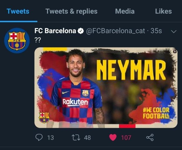 Barca chieu mo Neymar anh 1