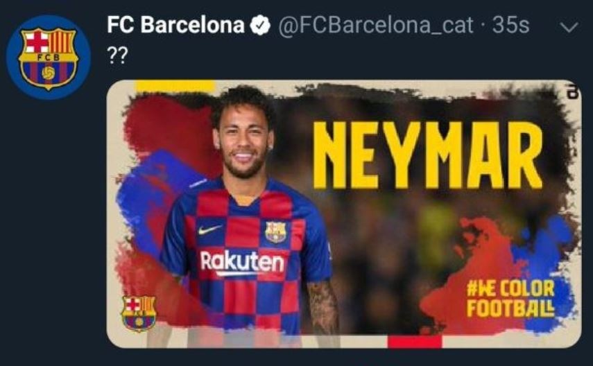 Hacker dang tin Barca chieu mo lai Neymar hinh anh